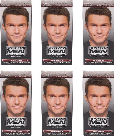 Just For Men, 2102[^]0099086 Shampoo-In Hair Colour Medium Brown