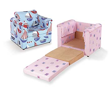 Fun4Kidz Chair Bed - FREE NEXT DAY DELIVERY