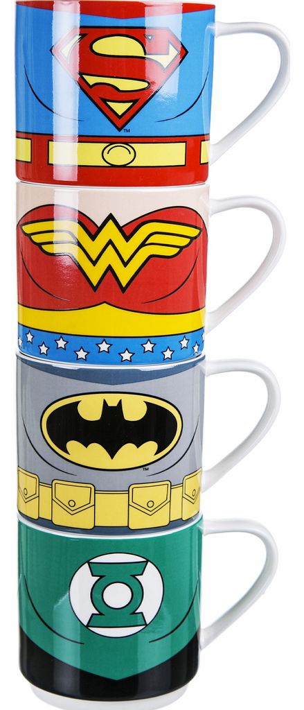 Of America Characters Stacking Mugs