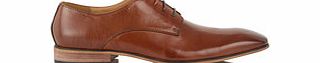 JUSTIN REECE Roosevelt brown leather lace-up shoes