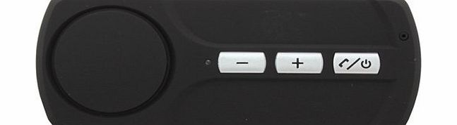 JUSTOP SmartONE Bluetooth Handsfree Car Kit With Sun Visor Clip Bluetooth V3.0 Car Speakerphone Built-in Microphone Slim Size Easy Setup For Samsung LG Nokia Apple iPhone Motorola HTC BlackBerry Sony-
