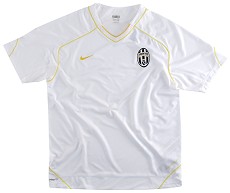 Juventus Nike 07-08 Juventus Pre-Match Training Top (White)