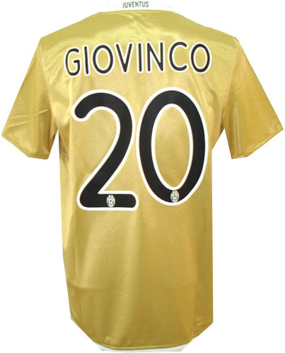 Juventus Nike 08-09 Juventus away (Giovinco 20)