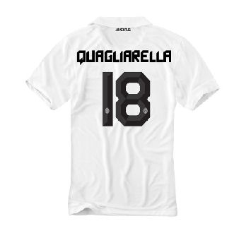 Juventus Nike 2010-11 Juventus Nike Away Shirt (Quagliarella 18)