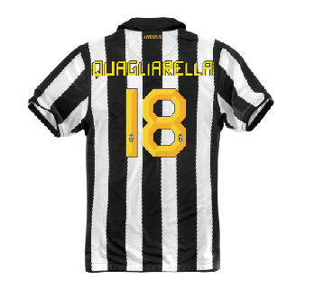 Nike 2010-11 Juventus Nike Home (Quagliarella 18)