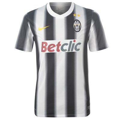 Juventus Nike 2011-12 Juventus Home Nike Football Shirt