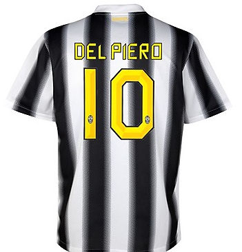 Juventus Nike 2011-12 Juventus Nike Home (Del Piero 10)