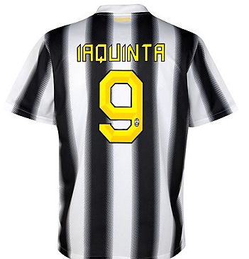 Juventus Nike 2011-12 Juventus Nike Home (Iaquinta 9)