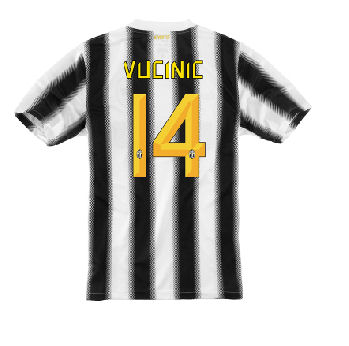 Juventus Nike 2011-12 Juventus Nike Home (Vucinic 14)