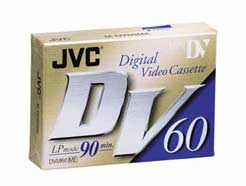 JVC C 60 minute Mini DV Cassette