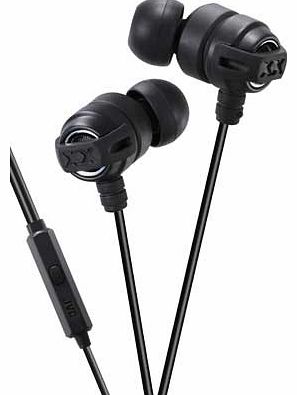 JVC HA-FR301 In-Ear Headphones - Black