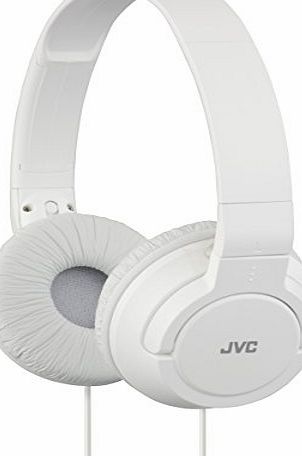 JVC HAS180 Lightweight Powerful Bass Headphones - White