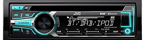 JVC KD-DB95BT CD/MP3 Car Stereo with Front USB/AUX Input and Built In Bluetooth