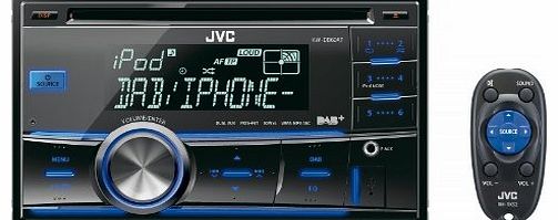 JVC KW-DB60AT Double Din Car Stereo with Built in DAB Tuner