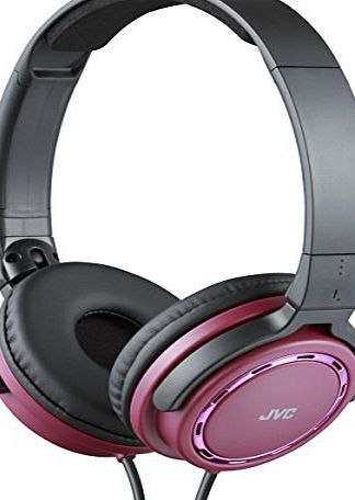 JVC Premium Sound Foldable On-Ear Headphone - Black