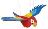 K-Play BIG FLYING PARROT FLAPS. HANGING WOODEN MOBILE NURSERY