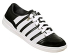 K-Swiss Grande Court Black/White Leather Trainers