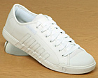 K-Swiss Moulton White Leather Trainers