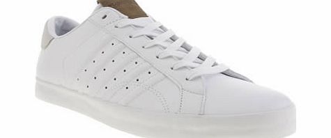 White Belmont Trainers