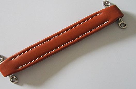KAISH Orange Vintage Style Guitar AMP Amplifier Leather Handle for Fender Ampeg AMPS