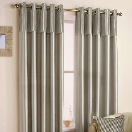 Kaleidoscope Classic Pair of Eyelet Lined Curtains