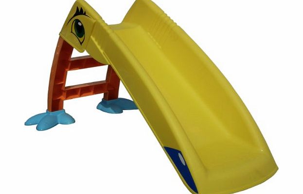 Kids Orange amp; Yellow Bird Slide amp; Steps Set Childrens Garden Play Area Ages 3-10