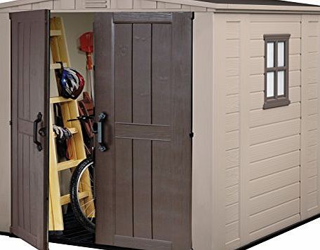 Apex Plastic Garden Shed 6 x 6ft