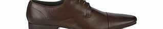 KG Kurt Geiger Dan brown leather laced shoes