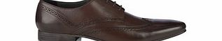 KG Kurt Geiger Kennedys brown leather laced shoes