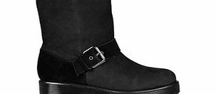 KG Snow black suede boots