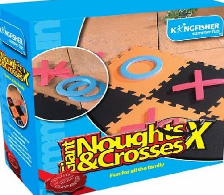 Kingfisher King Fisher GA005 ``Giant Noughts and Crosses`` Garden Game