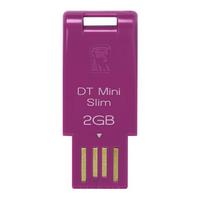 Kingston Memory 2GB USB2 Stick DataTraveler Mini Slim Pink