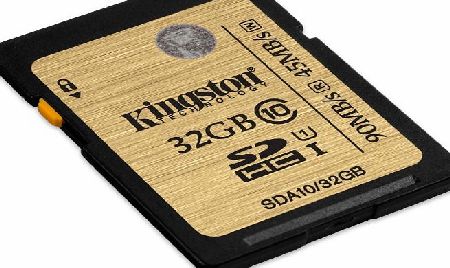 Kingston SDA10/32GB flash memory card
