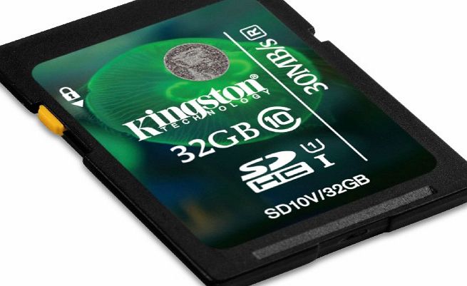 Kingston SDHC 32 GB class 10 UHS-I 30R - Memory card