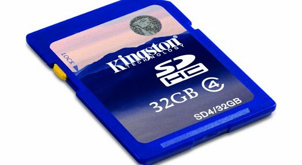 Kingston Technology 32GB Full Size SDHC Secure Digital Card - Frustration Free Packaging