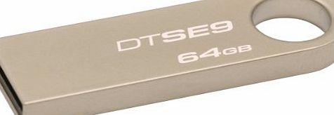 Technology 64GB Data Traveler USB Flash Drive with Metal Casing - Frustration Free Packaging