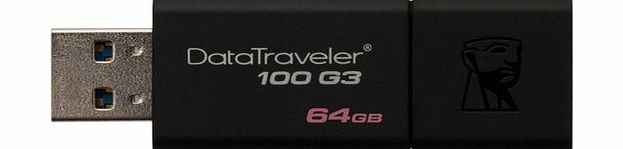 Kingston Technology 64GB DataTraveler 100 Generation 3 USB Drive