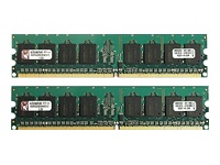 KINGSTON ValueRAM - Memory - 1 GB ( 2 x 512 MB )