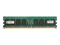 KINGSTON ValueRAM - Memory - 2 GB - DIMM 240-pin - DDR II - 667 MHz - CL5 - 1.8 V - unbuffered - non