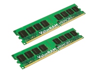 ValueRAM - Memory - 4 GB ( 2 x 2 GB ) - DIMM 240-pin - DDR2 - 533 MHz / PC2-4200 - CL4 - 1.