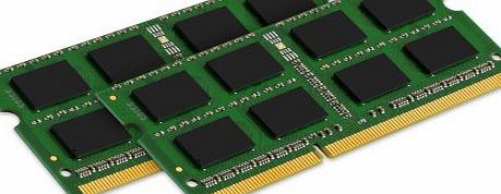 Kingston ValueRam 16 GB 1,600 MHz DDR3 SODIMM Non ECC Memory Kit (2 x 8 GB)