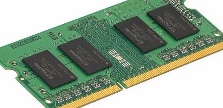 Kingston ValueRam 2 GB DDR3 1333 MHz CL9 SODIMM Single Rank x 16 Memory Module