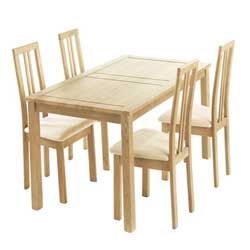 Kingstown - Somerset  Dining Table and 4 Chairs