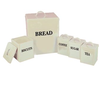 Storage Containers Cream Marked