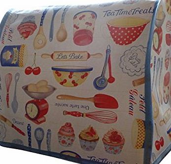 Kitsch N Crafts Retro 50s Baking PVC Food Mixer Appliance Cover - KitchenAid Kmix Andrew James Kenwood Patissier