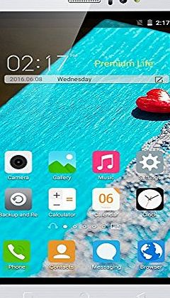 Kivors 6 Inch Android 5.1 Mobile Phone Unlocked 3G Smartphones SIM-Free 1GB  8GB 1.3GHz Quad Core Phone 5MP 2MP Dual Camera Dual SIM Card Dual Standby Mobile Phone Smartphone (Black)