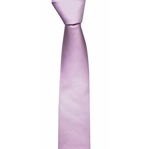 Baby Pink Skinny Tie by