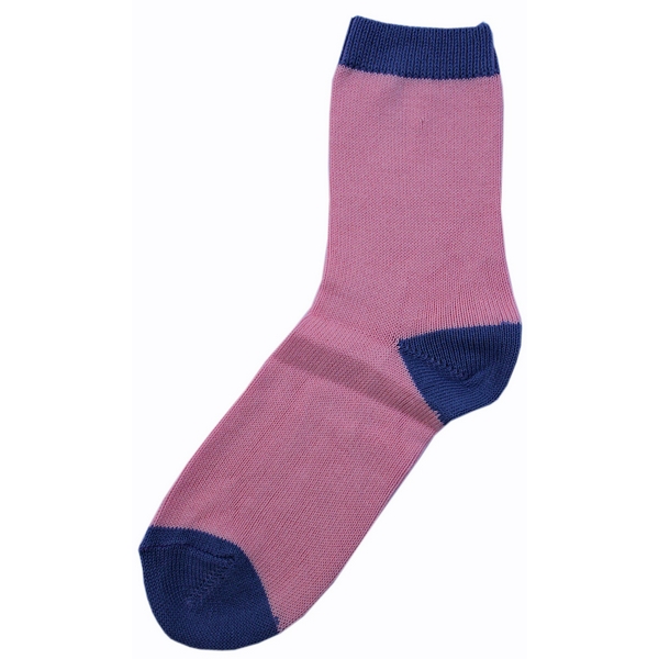 Pink Heel & Toe Ladies Socks by