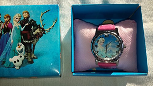 Disney Frozen Elsa Anna Girls Wristwatch Great Birthday Christmas Present Gift