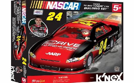 KNex  NASCAR Building Set - #24 AARP Drive to End Hunger Car